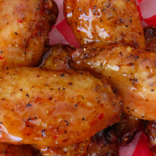 Private Selection Peach Carolina Reaper Wings For the Wing