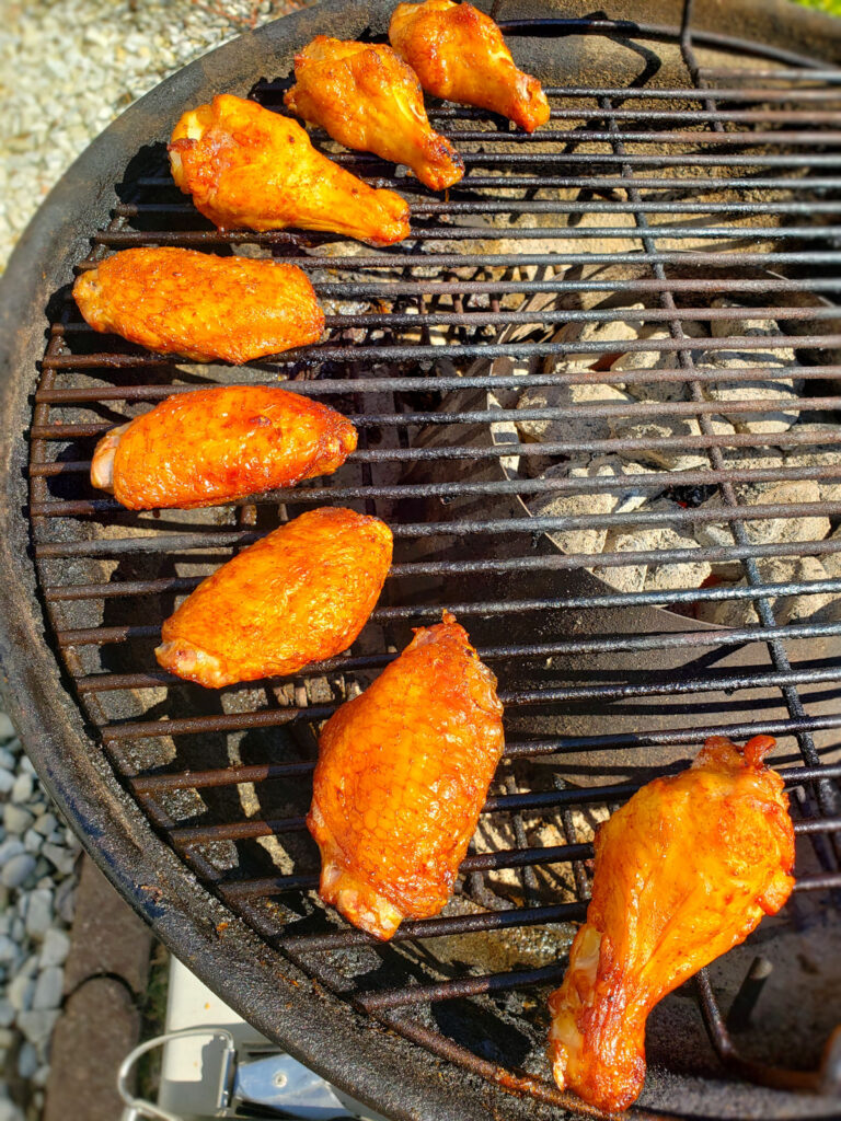 Duck Fat Chicken Wings using the Vortex