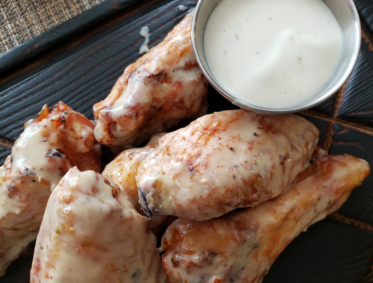 Noble Made Garlic Parmesan Wings