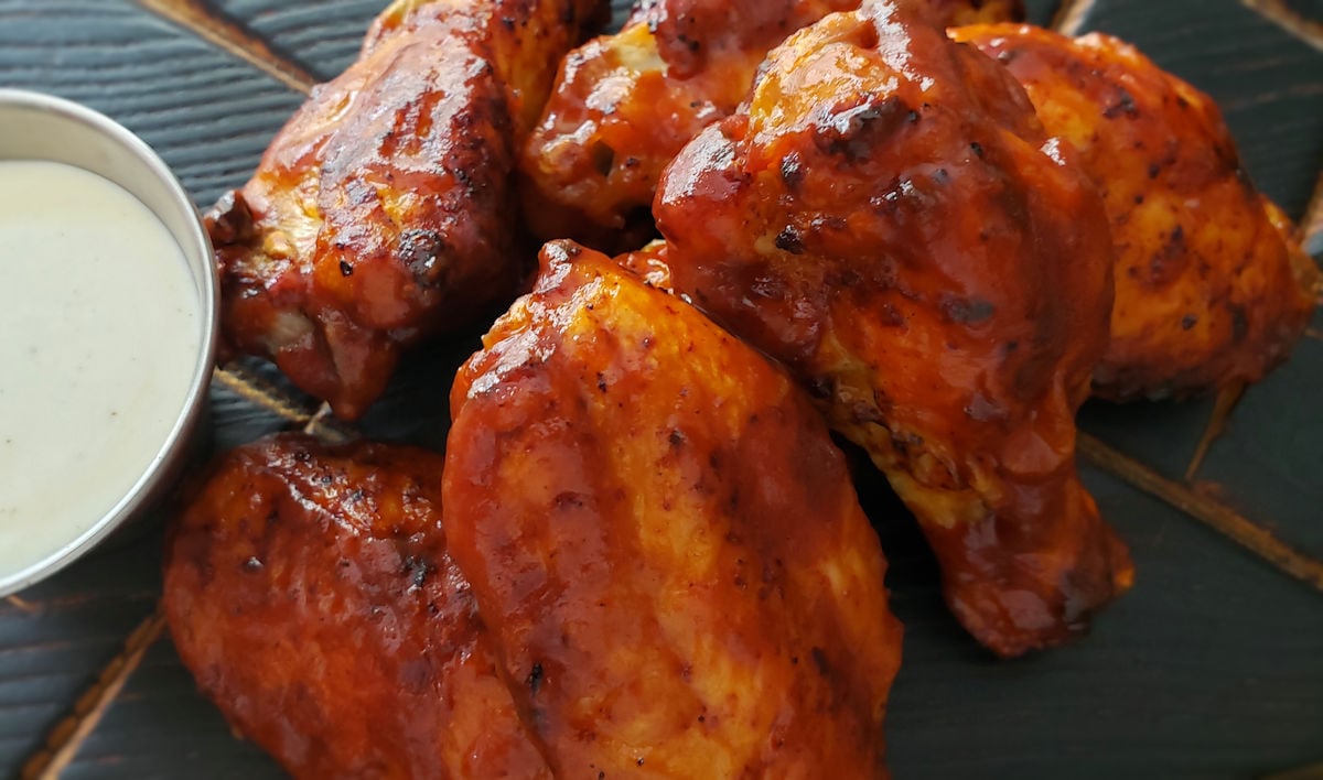Pepper Palace Peach Barbecue Wings