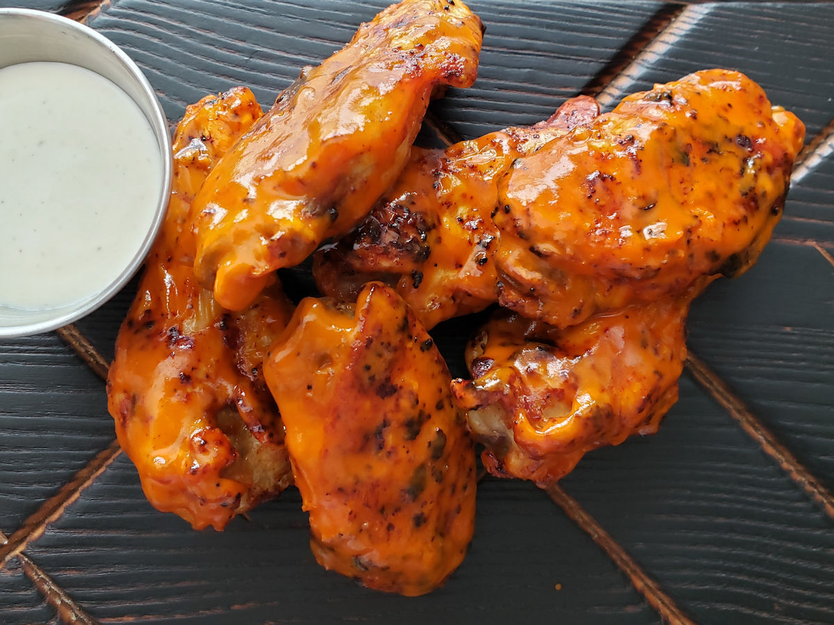 Wing-Time Honey Bourbon Wings