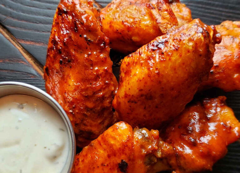 how to thicken chicken wing sauce