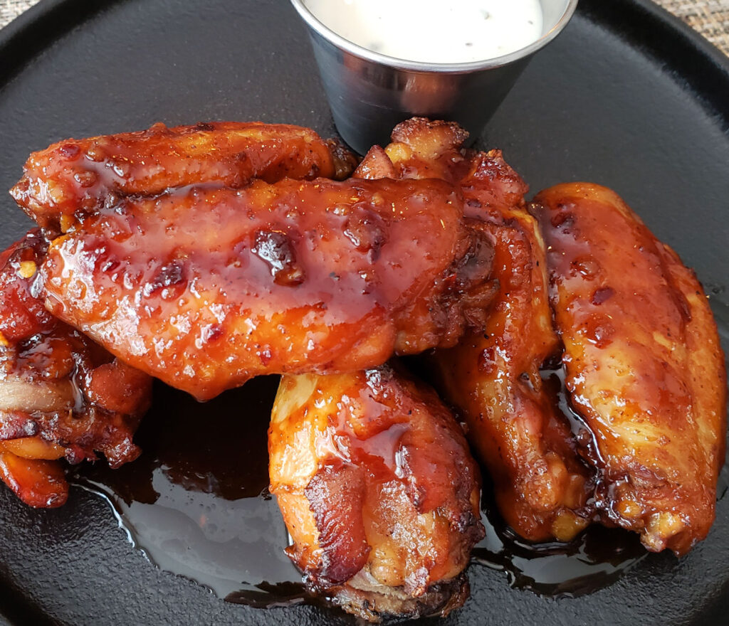 Baked Maple Wings