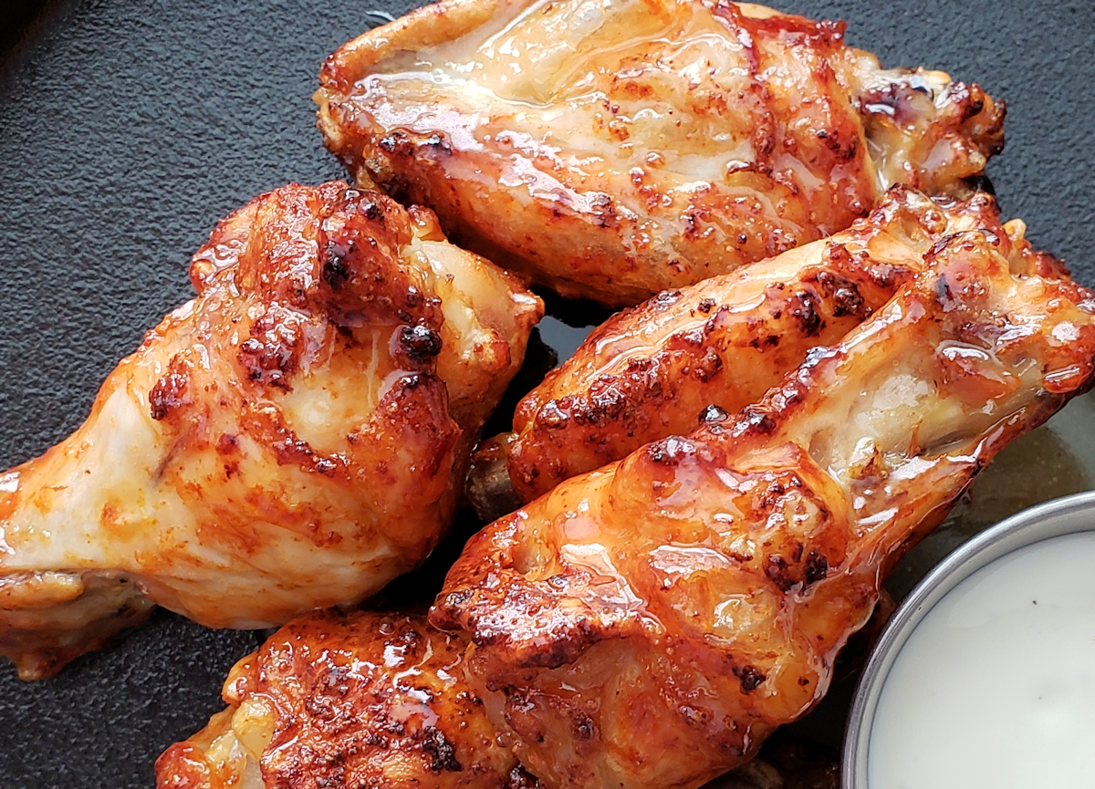 Honey Hot Sauce Wings