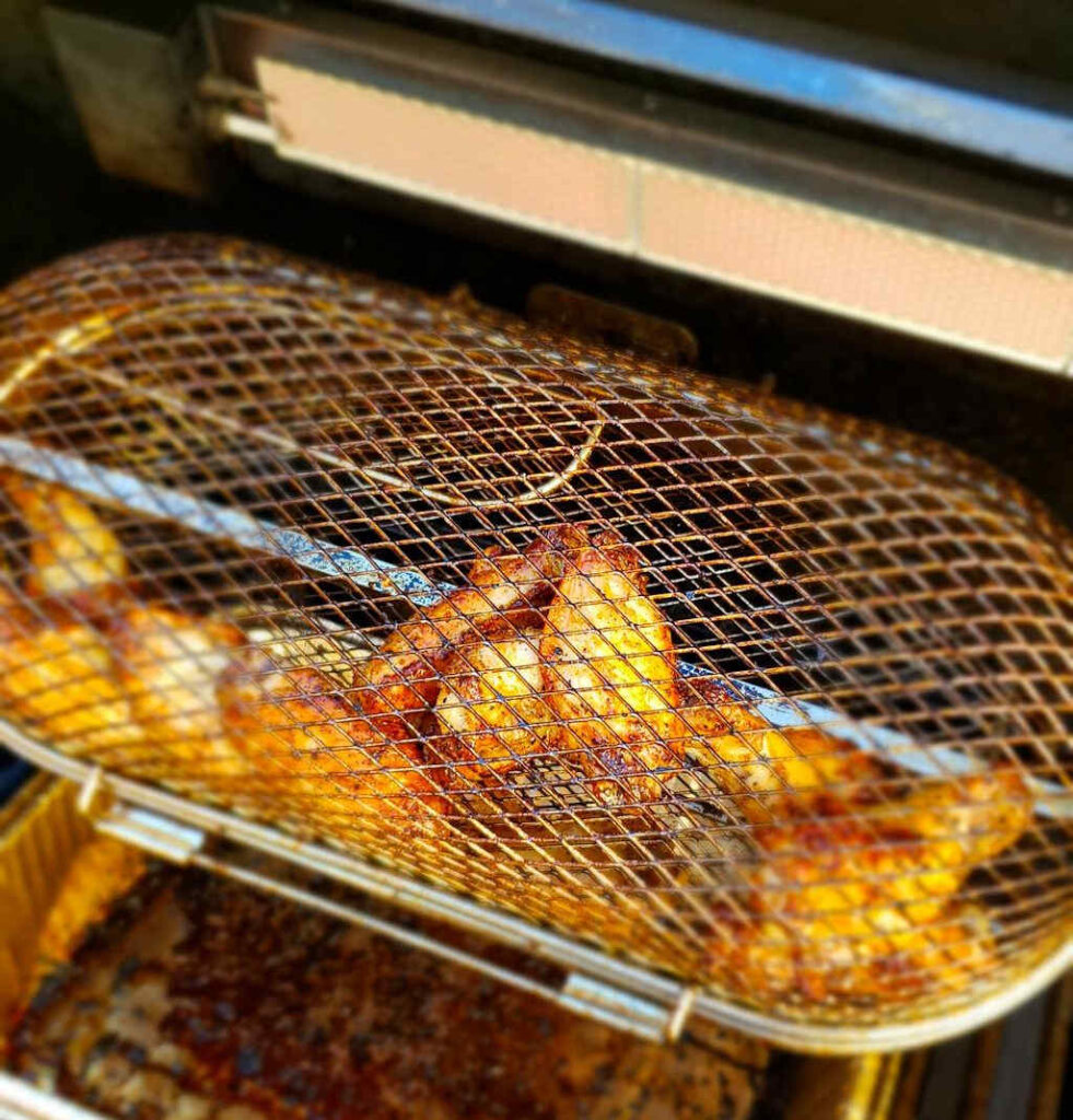 How To Make Perfect Wings using a Rotisserie