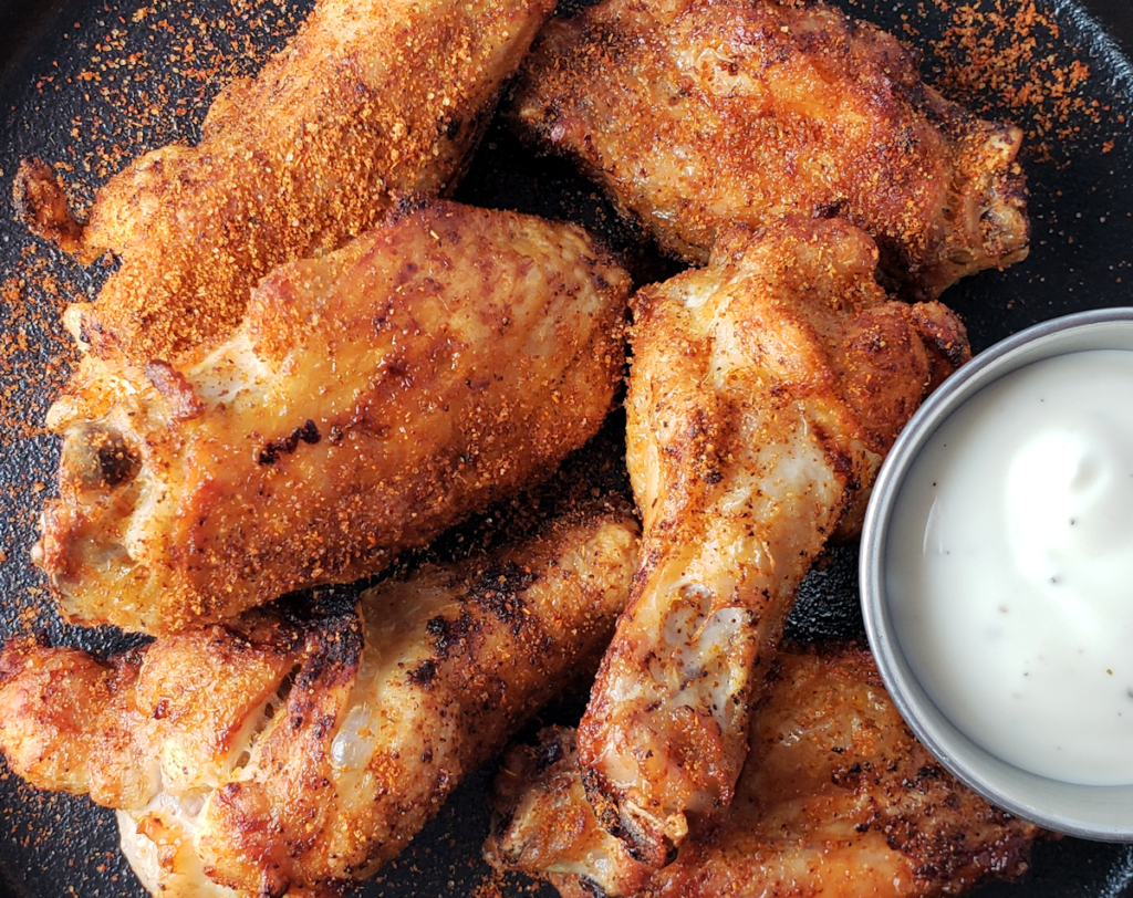 Kinder's Habanero Pineapple Air Fryer Dry Wings
