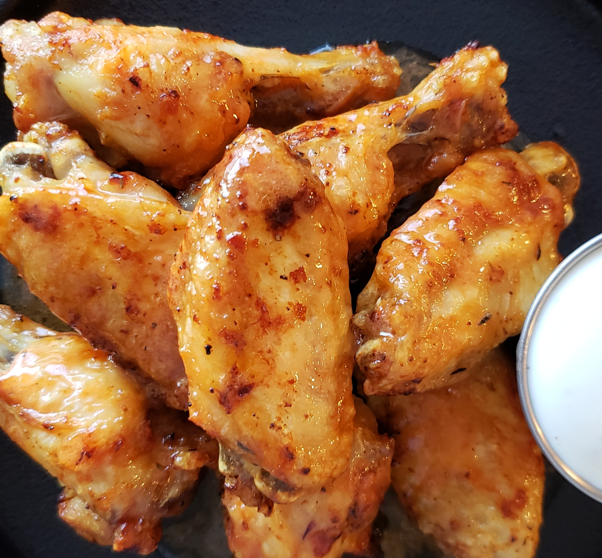 Four Sixes Salt Creek Hot Sauce Wings