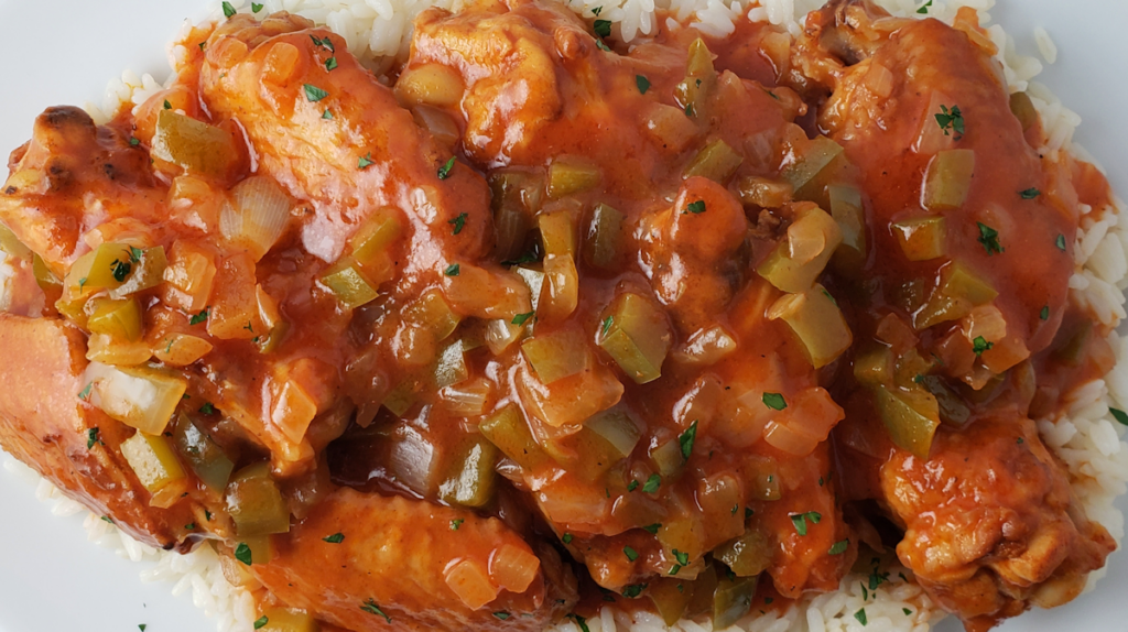 Stovetop Spicy Chicken Wings