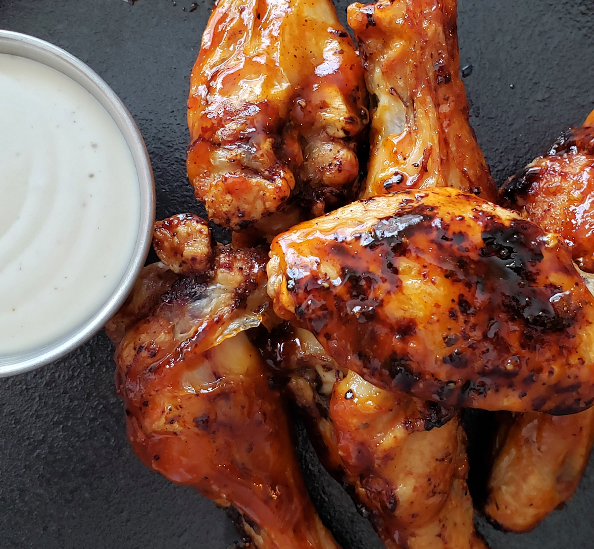 The Dirty Buffalo Sweet Heat Mesquite Wing Sauce Wings