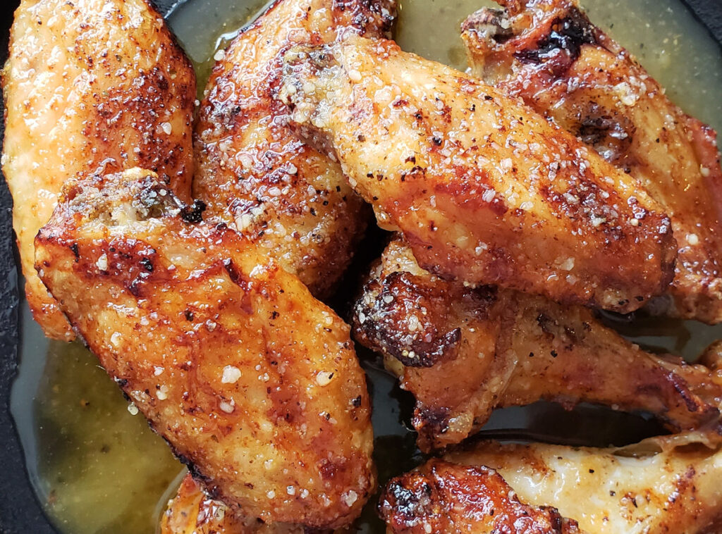 The Dirty Buffalo Garlic Parmesan Wings