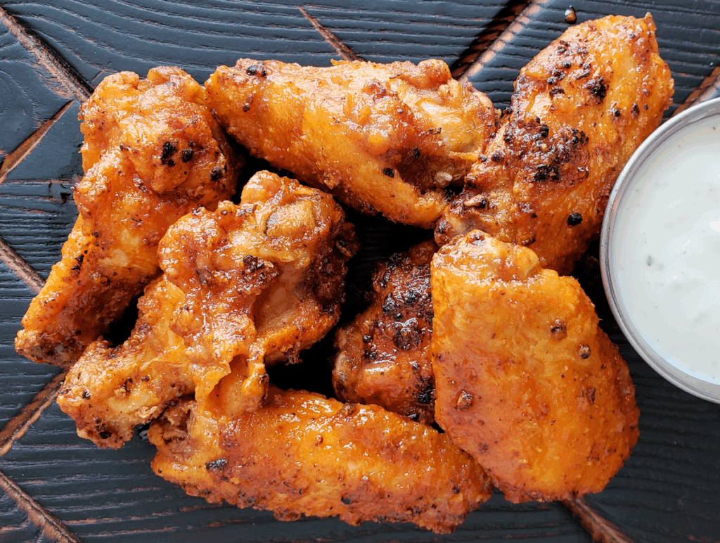 The Dirty Buffalo Extra Hot Buffalo Wing Sauce Wings