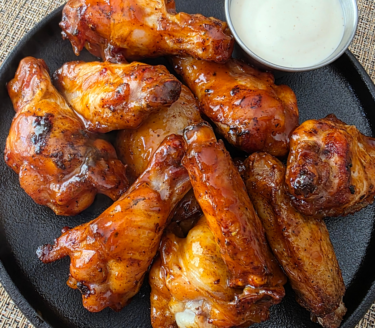 Schnucks Honey BBQ Sauce Wings