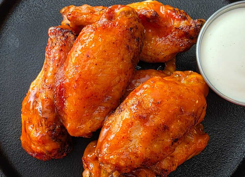 Mighty Quinn's Spicy Chile-Lime BBQ Wing Sauce Wings