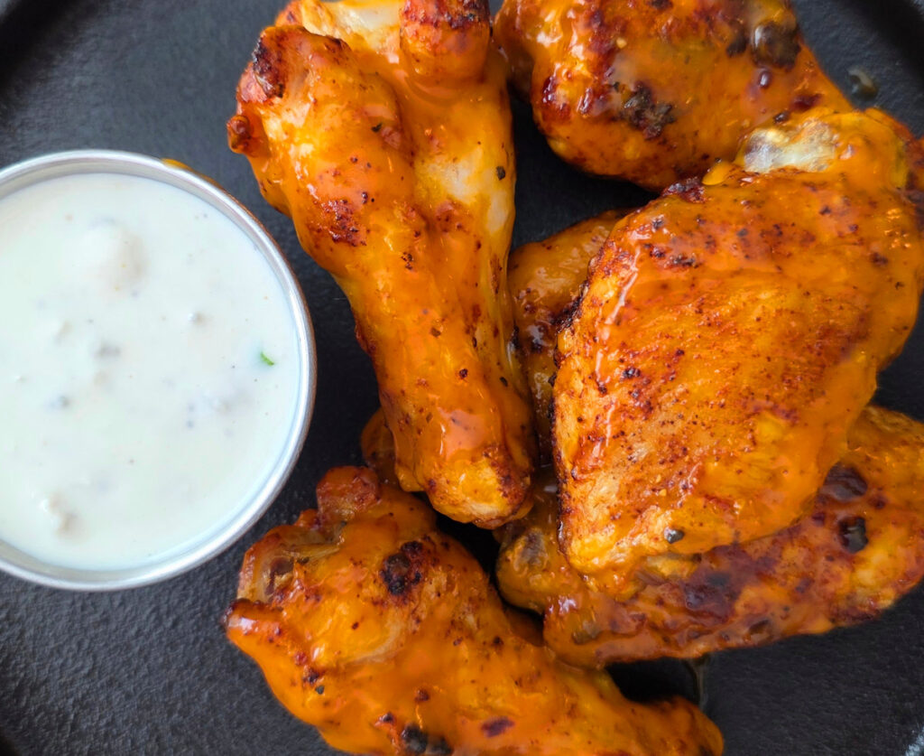 Burman's Medium Buffalo Wing Sauce Wings