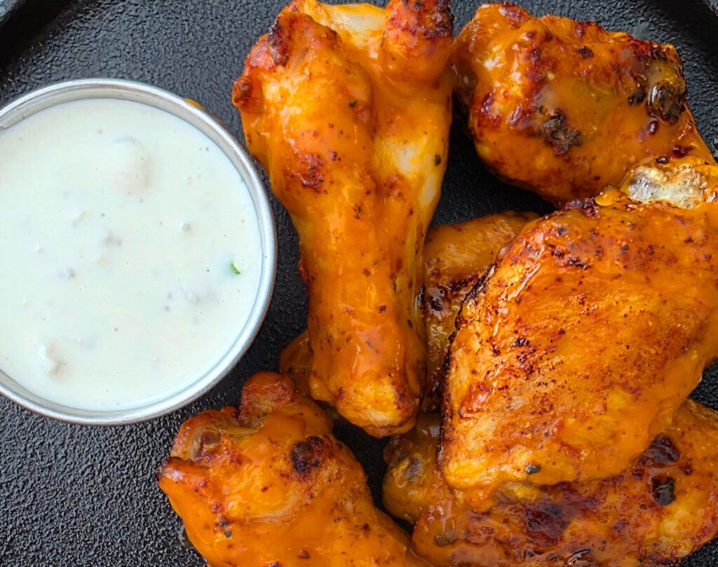 Buttermilk Blue Cheese and Chive Wing Dipping Sauce