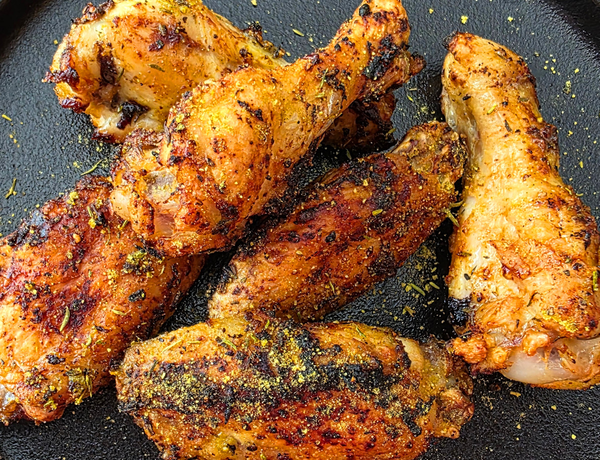 Kosmos Q Lemon Pepper Air Fryer Dry Wings