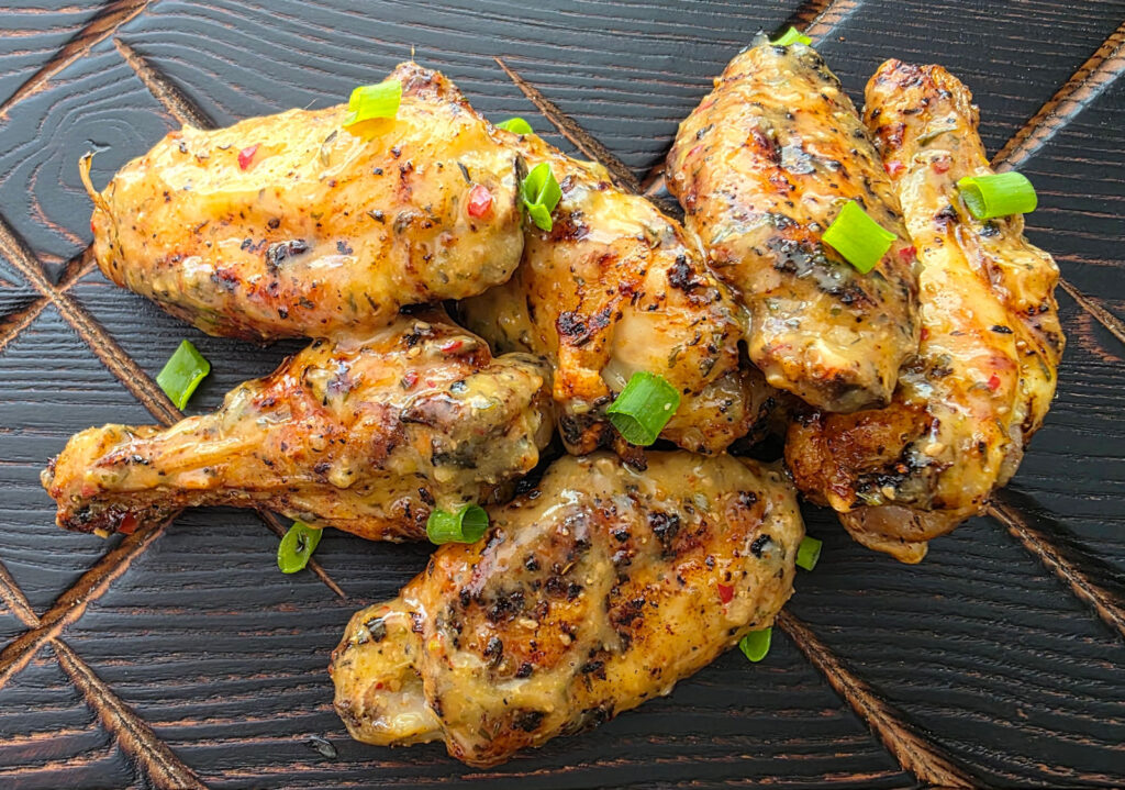 Burman’s Parmesan Garlic Wing Sauce Wings