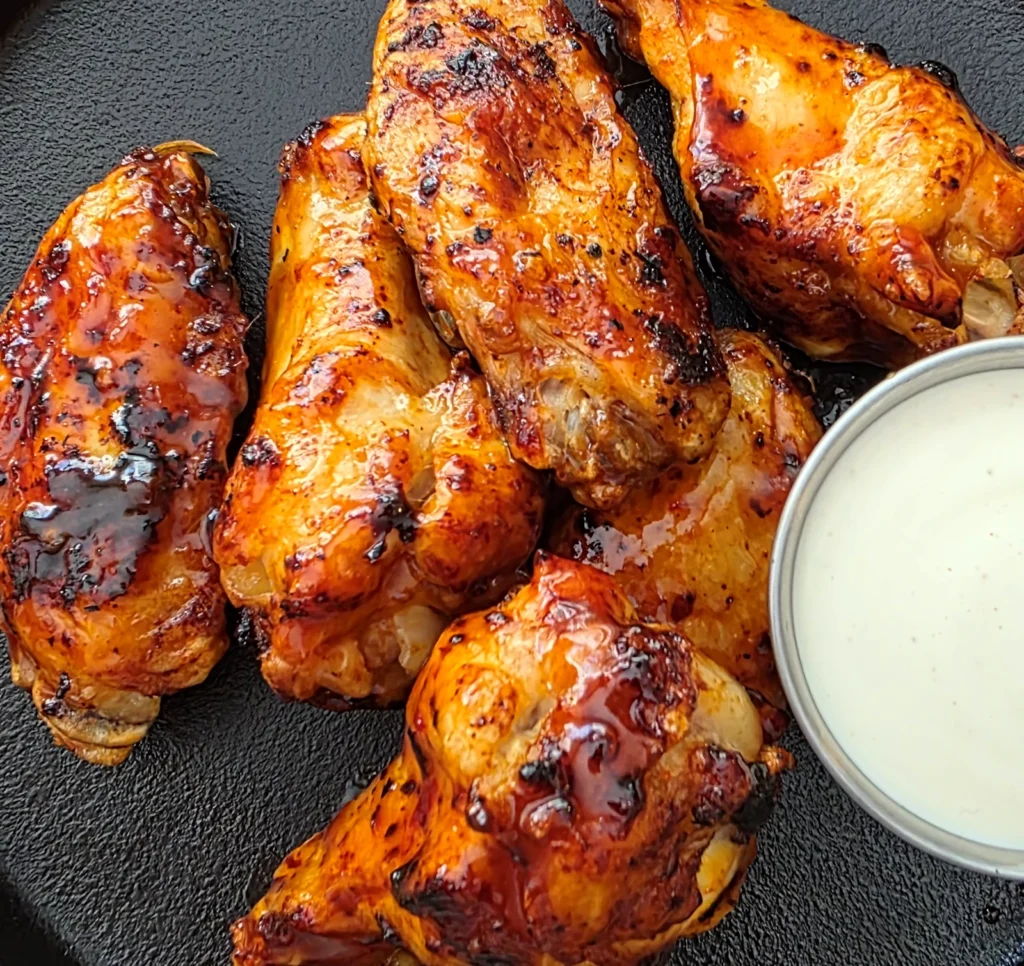 Nando’s Spicy Brown Sugar Wing Sauce Wings