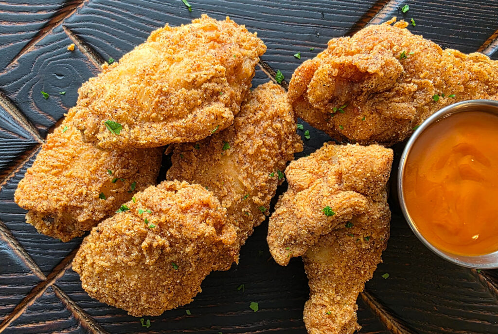 Louisiana Fish Fry Spicy Fried Chicken Wings