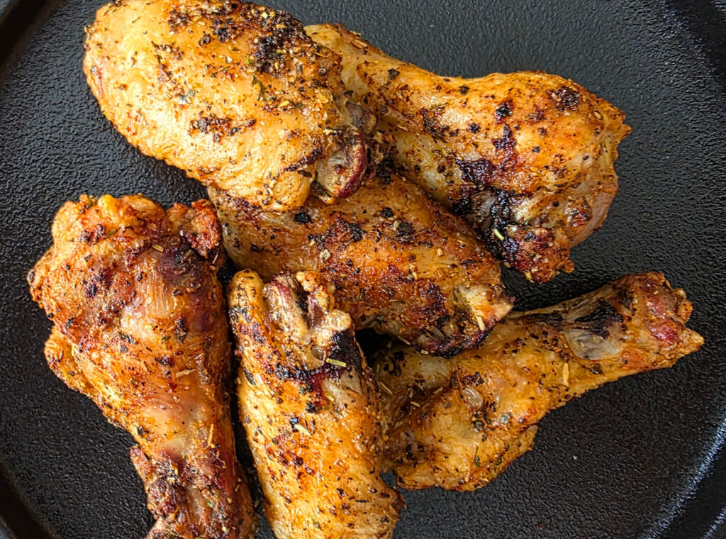 Thanksgiving Air Fryer Chicken Wings