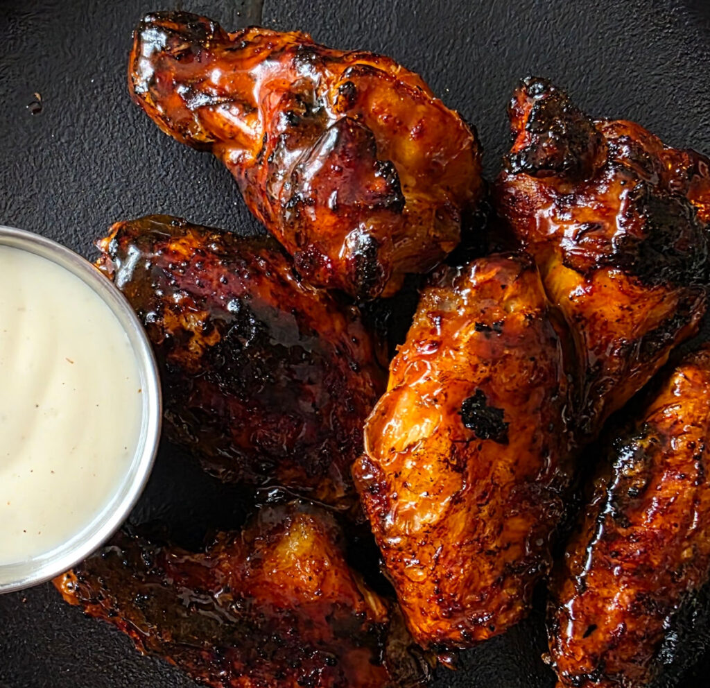 Braswell’s Spicy Hot Wing Sauce Wings