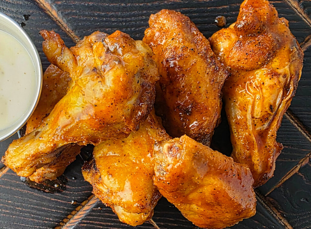 Extra Tasty And Crispy Oven Baked Chicken Wings