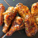 Baked Maple Glazed Wings