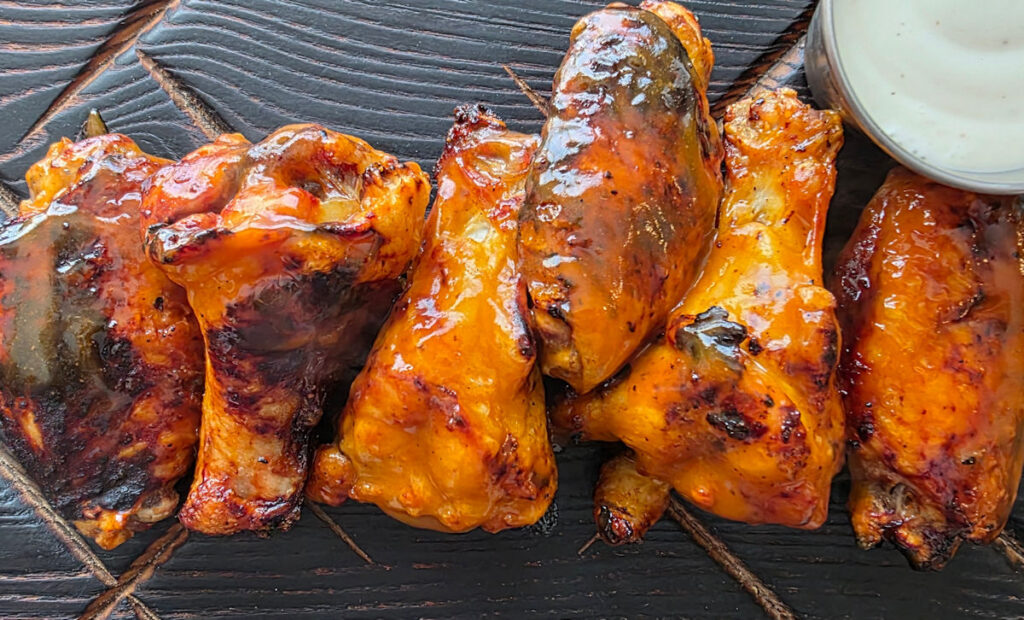 Rib Rack Buffalo Wing Sauce Wings