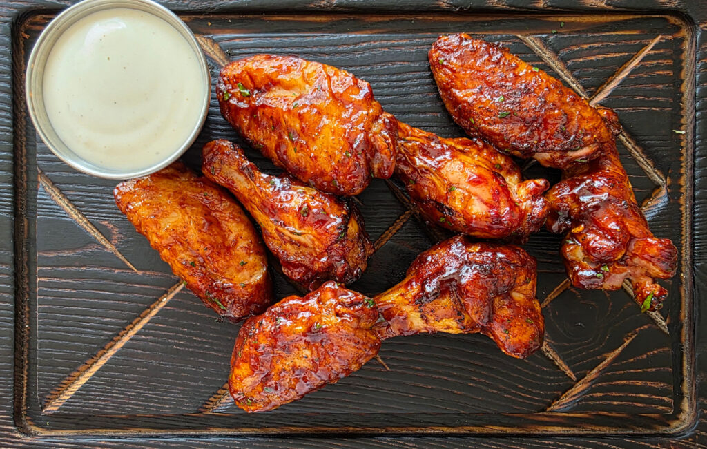 HP Brown Sauce Wings