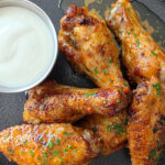 Old Angry Liberal Hot Sauce Wings