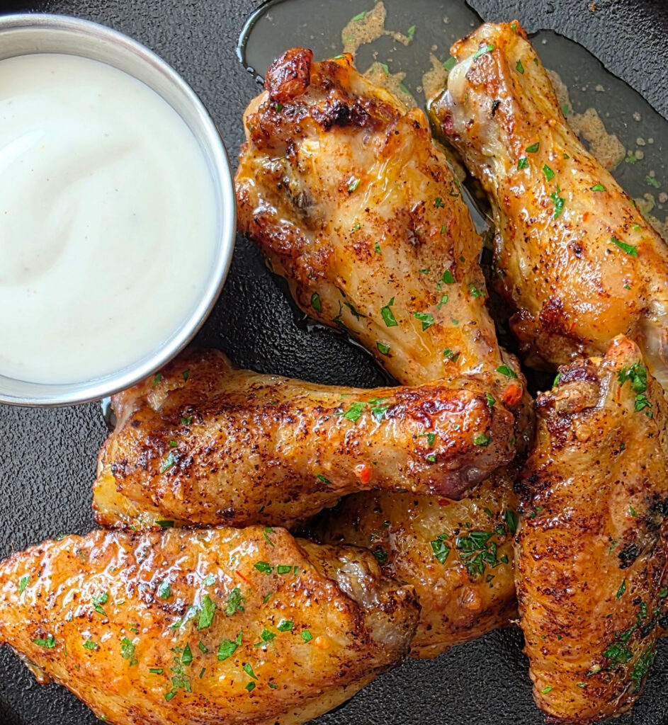 Old Angry Liberal Hot Sauce Wings