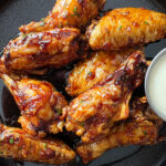 Soy-Ginger Glazed Air Fryer Wings