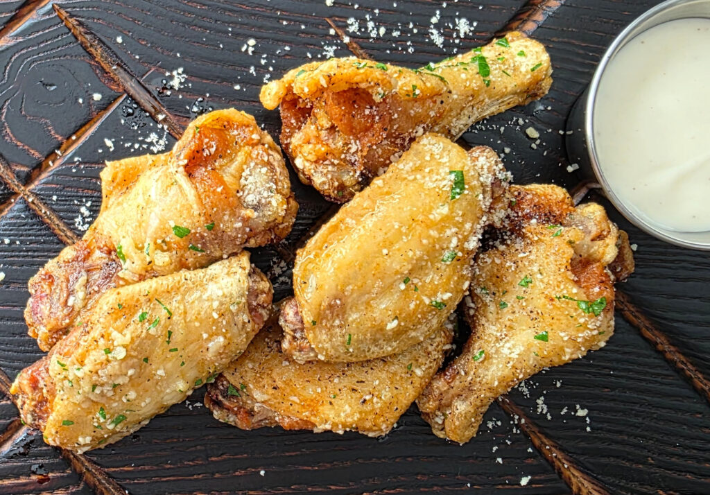 Garlic Parmesan Ranch Wings