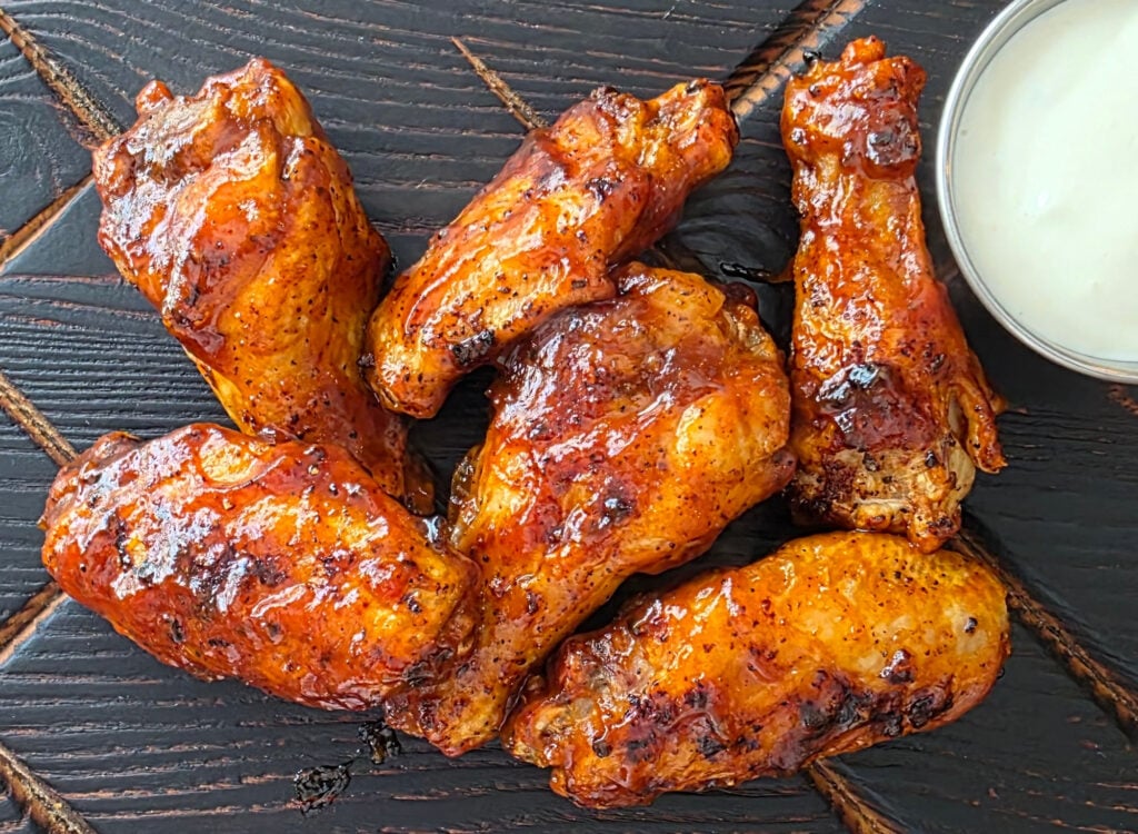 Air Fryer Memphis Barbecue Wings