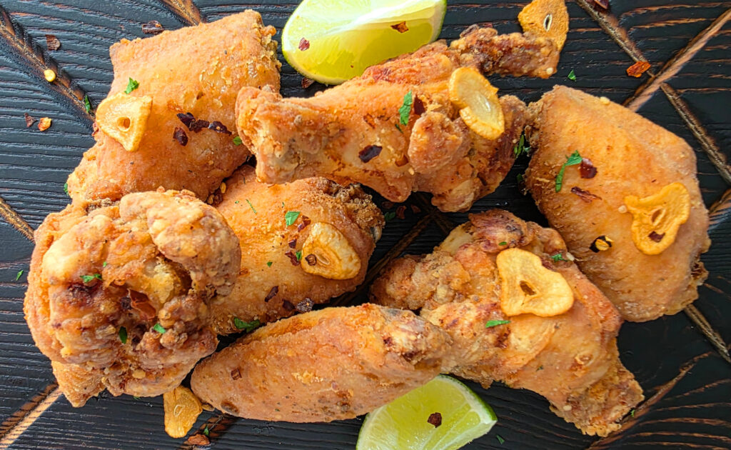 Brazilian-Style Deep-Fried Wings