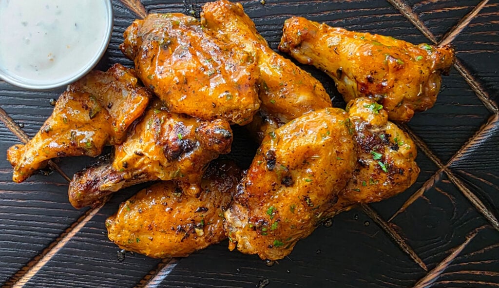 Savory Herb with Garlic Wings