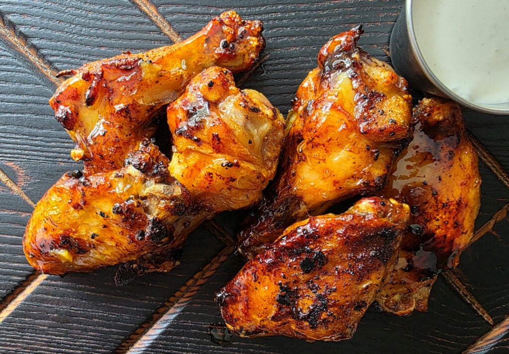 B.Bob’s Roasted Mango Chipotle Wings