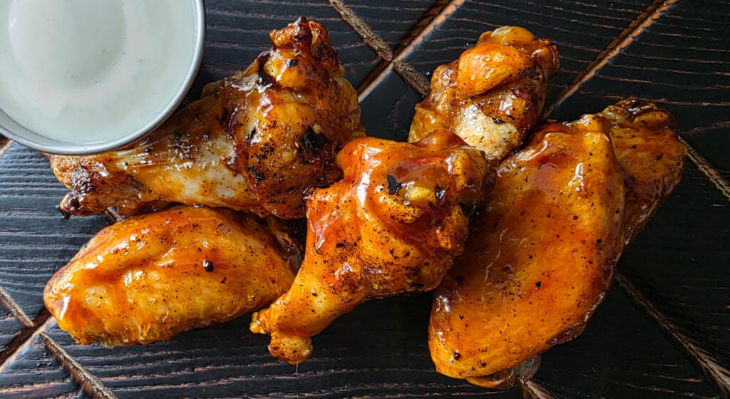 Rib Rack Cider BBQ Wings