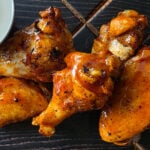 Rib Rack Cider BBQ Wings